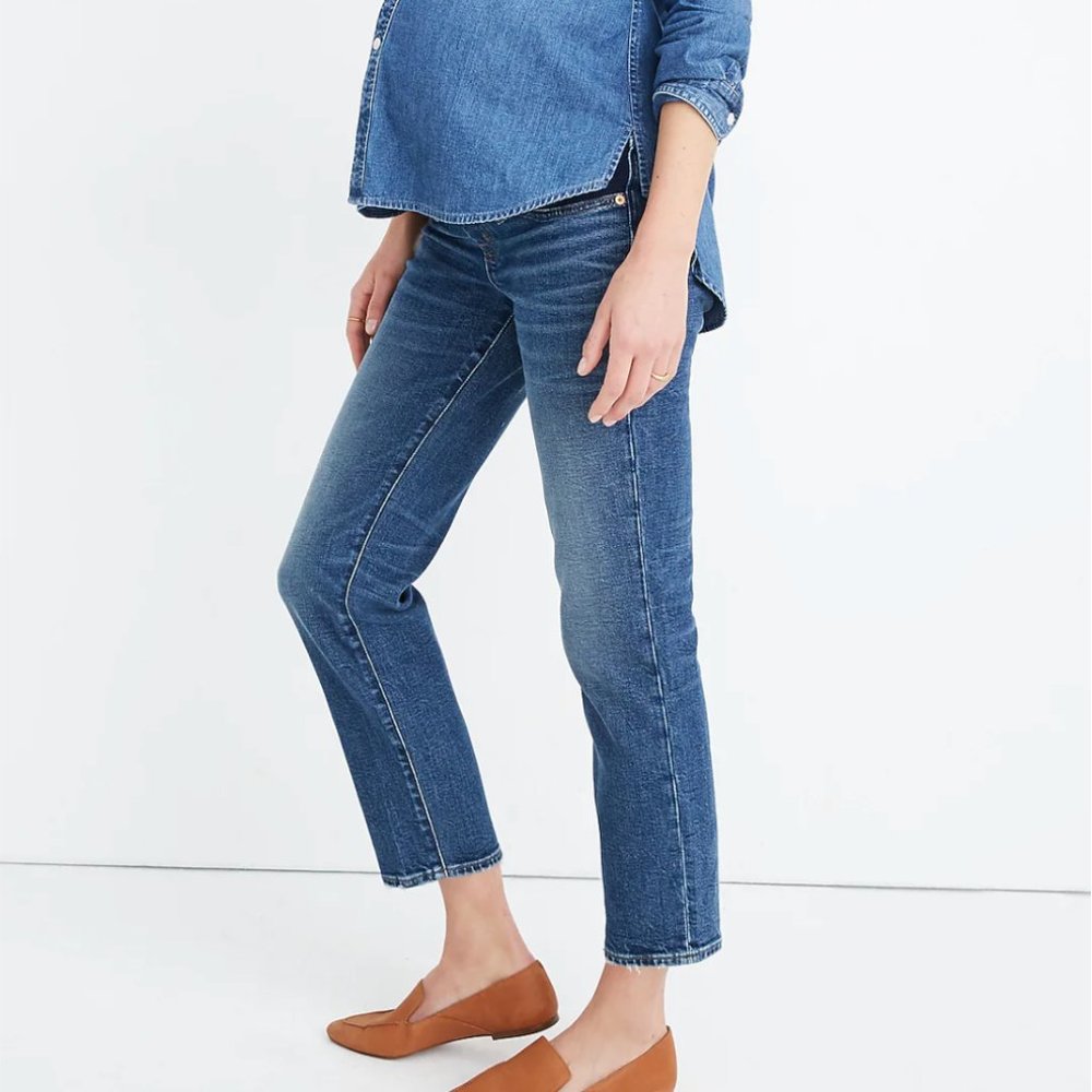 Madewell Women's Straight Leg Jeans - Blue